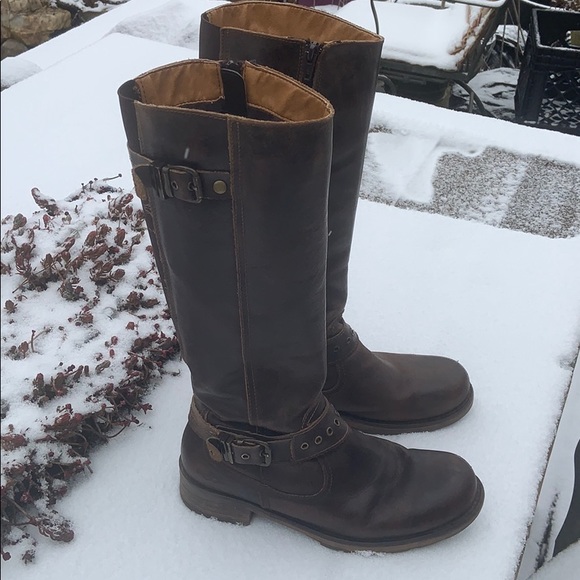 Bos & Co. brown leather boots SOLD🍀🍀🍀 - Picture 3 of 11